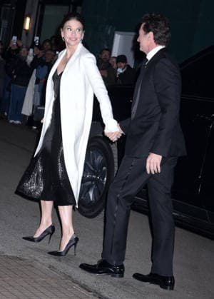Celebrities arrive at the 35th Annual Gotham Film Awards Featuring: Sutton Foster, Hugh Jackman Where: New York, United States When: 01 Dec 2025 Credit: Darla Khazei INSTARimages EDITORIAL USE ONLY. NOT FOR USE BY NEWSPAPERS BASED IN THE UK. Copyright: xx instar55307260