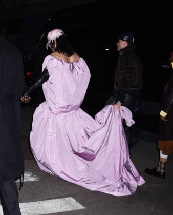 Celebrities arrive at the 35th Annual Gotham Film Awards Featuring: Rihanna Where: New York, United States When: 02 Dec 2025 Credit: Darla Khazei INSTARimages EDITORIAL USE ONLY. NOT FOR USE BY NEWSPAPERS BASED IN THE UK. Copyright: xx instar55307274