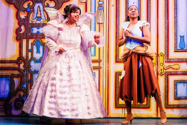 Jade Johnson as the Fairy Godmother and Siobhan James as Cinderella in the Cinderella Panto at the Hackney Empire in London on 2 December 2025 Jade Johnson as the Fairy Godmother and Siobhan James as Cinderella in the Cinderella Panto at the Hackney Empire in London on 2 December 2025, Credit:Manuela Langotsch Avalon United Kingdom, London, Hackney Empire  Copyright: xManuelaxLangotschx xAvalonx 1056049426