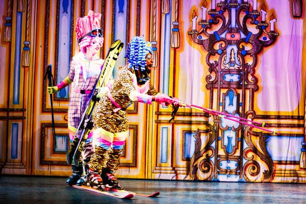 Kat B and George Heyworth as the Ugly Sisters Flatula and Nausea in the Cinderella Panto at the Hackney Empire in London on 2 December 2025 Kat B and George Heyworth as the Ugly Sisters Flatula and Nausea in the Cinderella Panto at the Hackney Empire in London on 2 December 2025, Credit:Manuela Langotsch Avalon United Kingdom, London, Hackney Empire  Copyright: xManuelaxLangotschx xAvalonx 1056049482