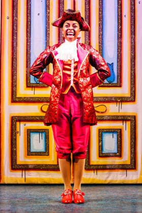 Chrissie Bhima as Dandini in the Cinderella Panto at the Hackney Empire in London in November 2025 Chrissie Bhima as Dandini in the Cinderella Panto at the Hackney Empire in London in November 2025, Credit:Manuela Langotsch Avalon United Kingdom, London, Hackney Empire  Copyright: xManuelaxLangotschx xAvalonx 1056049513
