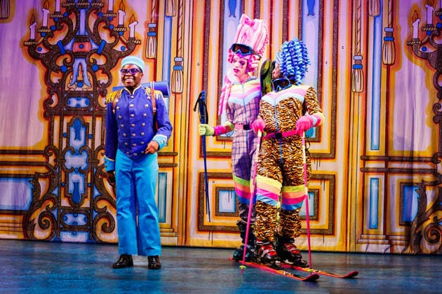 Nicholas McLean as Buttons and George Heyworth and Kat B as the Ugly Sisters Nausea and Flatula in the Cinderella Panto at the Hackney Empire in London on 2 December 2025 Nicholas McLean as Buttons and George Heyworth and Kat B as the Ugly Sisters Nausea and Flatula in the Cinderella Panto at the Hackney Empire in London on 2 December 2025, Credit:Manuela Langotsch Avalon United Kingdom, London, Hackney Empire  Copyright: xManuelaxLangotschx xAvalonx 1056049568