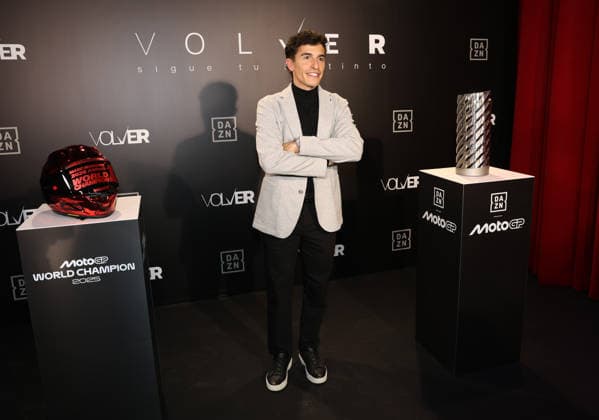 Marc Márquez presents Volver , the documentary that traces his path to his ninth world title Marc Márquez during the preview of Volver , on December 2, 2025, in Madrid Spain The new DAZN original documentary captures, as never before told, the path of Marc Márquez to return to the top of motorcycling and conquer his ninth world title An intimate and powerful story in which great icons of Spanish sport such as Rafa Nadal, Fernando Alonso, Pau Gasol, Andrés Iniesta and Alexia Putellas, analyze from their own experience what it means to fall, resist and return to the top, Fernando Alonso, Pau Gasol, Andrés Iniesta and Alexia Putellas, analyze from their own experience what it means to fall, resist and return to the top A unique look at the mo Copyright: xJosà xRuizx 7143446