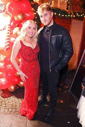 Marlisa Rudizo aka Mrs. Marlisa mit Freund William Raab - KATY™S X-MAS WONDERLAND by Kate Merlan in der Wolkenburg Eventlocation in Köln am 02.12.2025