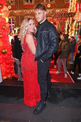 Marlisa Rudizo aka Mrs. Marlisa mit Freund William Raab - KATY™S X-MAS WONDERLAND by Kate Merlan in der Wolkenburg Eventlocation in Köln am 02.12.2025