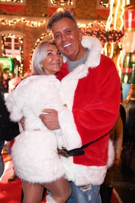 Frank Fussbroich mit Ehefrau Elke Fussbroich - KATY™S X-MAS WONDERLAND by Kate Merlan in der Wolkenburg Eventlocation in Köln am 02.12.2025