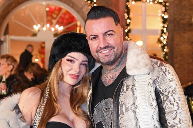 Cosimo Citiolo mit Freundin Nathalie Gaus - KATY™S X-MAS WONDERLAND by Kate Merlan in der Wolkenburg Eventlocation in Köln am 02.12.2025