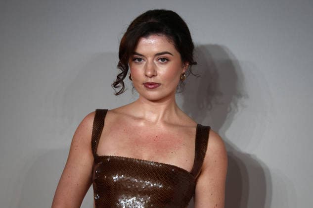 December 2, 2025, London, United Kingdom: Nancy Farino attends the Amadeus World Premiere at the Odeon Luxe Leicester Square. London United Kingdom - ZUMAs197 20251202_aaa_s197_196 Copyright: xFredxDuvalx