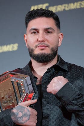 December 2, 2025, Madrid, Spain: Omar Montes attends the UFC perfumes presentation at Espacio Larra in Madrid. Madrid Spain - ZUMAs197 20251202_aaa_s197_238 Copyright: xAtilanoxGarciax