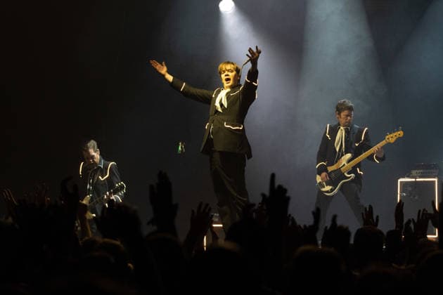 December 2, 2025, Frankfurt, Hesse, Germany: The Swedish garage rock band The Hives perform at the Jahrhunderthalle in Frankfurt, Germany. Frankfurt Germany - ZUMAb332 20251202_zip_b332_012 Copyright: xMatiasxBasualdox
