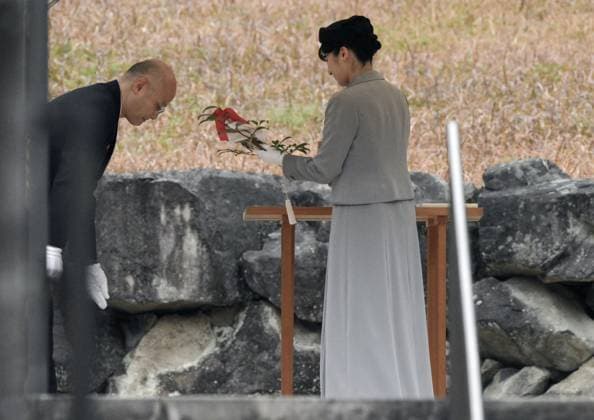 Japanese Princess Aiko visits imperial graveyard Japanese Princess Aiko visits the mausoleum of Emperor Showa, her great-grandfather, at the Musashi imperial graveyard in Hachioji, western Tokyo, on Dec. 3, 2025, following her first official overseas trip to Laos the previous month. (Pool photo)  A14AA0005083924P