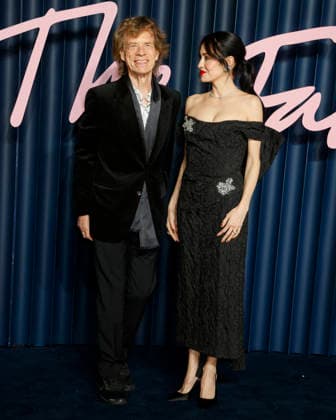 The Fashion Awards 2025 at the Royal Albert Hall in Kensington, London - 01 Dec 2025 Mick Jagger and Melanie Hamrick attend The Fashion Awards 2025 at the Royal Albert Hall in Kensington, London. London United Kingdom Copyright: xCatxMorleyx xSOPAxImagesx Cat Morley_FA2025_Mick Jagger and Melanie Hamrick_30336