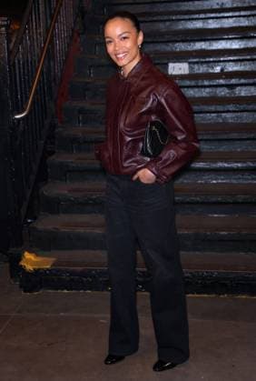 Celebs at The Chanel Metiers D Art Show 2026 - NYC Whitney Peak attends the Chanel Metiers D Art Show 2026 inside a subway station in Bowery, New York on December 2, 2025. Photo by Charles Guerin ABACAPRESS.COM New York City NY United States  Copyright: xGuerinxCharles ABACAx
