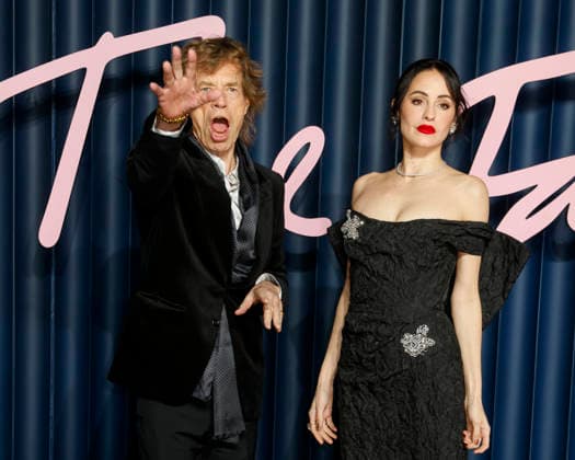 December 1, 2025, London, United Kingdom: Mick Jagger and Melanie Hamrick attend The Fashion Awards 2025 at the Royal Albert Hall in Kensington, London. London United Kingdom - ZUMAs197 20251201_aaa_s197_809 Copyright: xCatxMorleyx