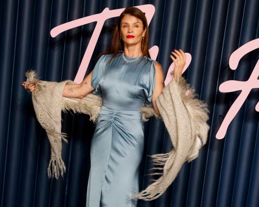 December 1, 2025, London, United Kingdom: Helena Christensen attends The Fashion Awards 2025 at the Royal Albert Hall in Kensington, London. London United Kingdom - ZUMAs197 20251201_aaa_s197_655 Copyright: xCatxMorleyx