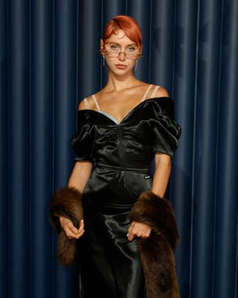 December 1, 2025, London, United Kingdom: Iris Law attends The Fashion Awards 2025 at the Royal Albert Hall in Kensington, London. London United Kingdom - ZUMAs197 20251201_aaa_s197_659 Copyright: xCatxMorleyx