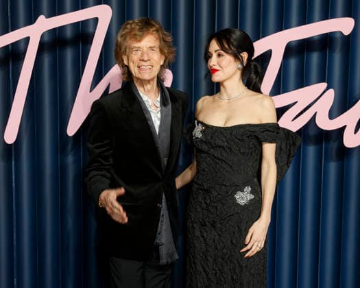 December 1, 2025, London, United Kingdom: Mick Jagger and Melanie Hamrick attend The Fashion Awards 2025 at the Royal Albert Hall in Kensington, London. London United Kingdom - ZUMAs197 20251201_aaa_s197_672 Copyright: xCatxMorleyx