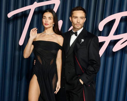 December 1, 2025, London, United Kingdom: Amy Jackson and Ed Westwick attend The Fashion Awards 2025 at the Royal Albert Hall in Kensington, London. London United Kingdom - ZUMAs197 20251201_aaa_s197_687 Copyright: xCatxMorleyx