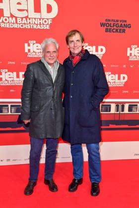 Thomas Kufus und Lars Kraume bei der Premiere von DER HELD VOM BAHNHOF FRIEDRICHSTRASSE im Delphi Filmpalast in Berlin 02.12.2025
