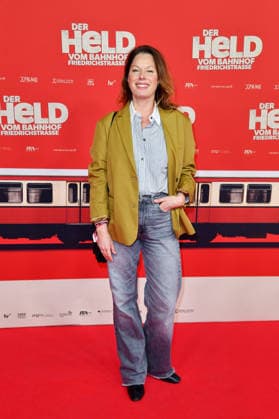 Sandrine Mittelstaedt bei der Premiere von DER HELD VOM BAHNHOF FRIEDRICHSTRASSE im Delphi Filmpalast in Berlin 02.12.2025