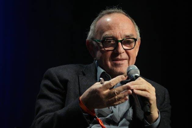 Veranstaltung in der Urania in Berlin GER, Berlin, 20251202, Norbert Walter Borjans, Minister der Finanzen des Landes Nordrhein Westfalen, bei der Buchvorstellung und Diskussion mit Anne Brorhilker, Cum Ex, Milliarden und Moral