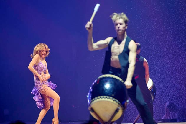 Ella Endlich bei Let s Dance - Die Live-Tour 2025 im Hallenstadion. Zürich, 02.12.2025