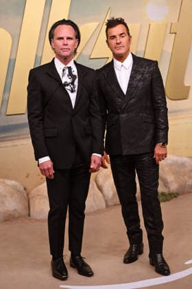 Celebrities attending the screening of season two of ˜Fallout™ at Picturehouse Central in London Featuring: Walton Goggins, Justin Theroux Where: London, United Kingdom When: 02 Dec 2025 Credit: Cover Images EDITORIAL USE ONLY. NOT FOR USE BY NEWSPAPERS BASED IN THE UK. Copyright: xx coverimg55310477