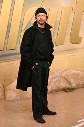 Celebrities attending the screening of season two of ˜Fallout™ at Picturehouse Central in London Featuring: Aaron Paul Where: London, United Kingdom When: 02 Dec 2025 Credit: Cover Images EDITORIAL USE ONLY. NOT FOR USE BY NEWSPAPERS BASED IN THE UK. Copyright: xx coverimg55310491