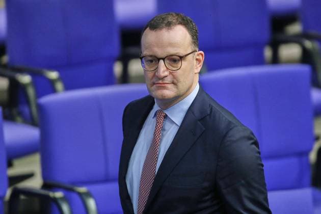 Berlin, Deutschland, 28.11.2025: Deutscher Bundestag: 45. Bundestagssitzung - Haushaltswoche: Jens Spahn, CDU Copyright: xdtsxNachrichtenagenturx dts_96931