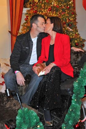 Katy s X-Mas Wonderland 2025 Achim Petry und Giovanna Cali anläßlich der Reality-Stars Party Katy s X-Mas Wonderland 2025 am 02.12.2025 in der Wolkenburg Köln. 20251202MWI100992