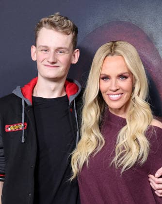 02 December 2025 - Hollywood, California - Evan Joseph Asher, Jenny McCarthy. Universal Pictures Five Nights At Freddy s 2 Premiere held at The TCL Chinese Theatre Hollywood USA - ZUMAa123 20251202_zaa_a123_209 Copyright: xADx
