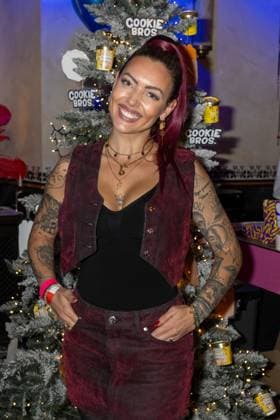 Katys X-mas Wonderland 2025 Aline Jost bei Katys X-mas Wonderland Event von Kate Merlan in der Wolkenburg Koeln am 02.12.2025. Koeln Wolkenburg Nordrhein-Westfalen