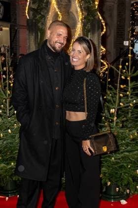 Katys X-mas Wonderland 2025 Zico Bannach, Pia Tillmann bei Katys X-mas Wonderland Event von Kate Merlan in der Wolkenburg Koeln am 02.12.2025. Koeln Wolkenburg Nordrhein-Westfalen