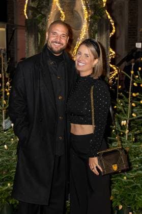 Katys X-mas Wonderland 2025 Zico Bannach, Pia Tillmann bei Katys X-mas Wonderland Event von Kate Merlan in der Wolkenburg Koeln am 02.12.2025. Koeln Wolkenburg Nordrhein-Westfalen