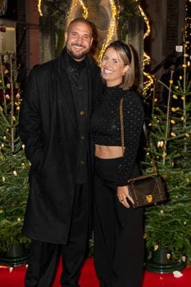 Katys X-mas Wonderland 2025 Zico Bannach, Pia Tillmann bei Katys X-mas Wonderland Event von Kate Merlan in der Wolkenburg Koeln am 02.12.2025. Koeln Wolkenburg Nordrhein-Westfalen