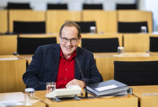 8. THÜRINGER LANDTAG - 29. PLENARSITZUNG ** NUR FÜR REDAKTIONELLE ZWECKE ** EDITORIAL USE ONLY **<p>03 12 2025-Erfurt: Thüringer Landtag 8. Wahlperiode 29. Plenarsitzung im Foto: Tilo Kummer (BSW) ( Deutschland Thueringen Erfurt Copyright: SaschaxFromm