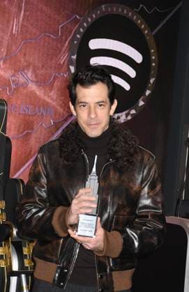 NEW YORK, NY - DECEMBER 3: Mark Ronson lights the Empire State Building with Spotify on December 3, 2025 in New York City. Copyright: xMediaPunchx