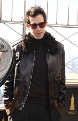 NEW YORK, NY - DECEMBER 3: Mark Ronson lights the Empire State Building with Spotify on December 3, 2025 in New York City. Copyright: xMediaPunchx