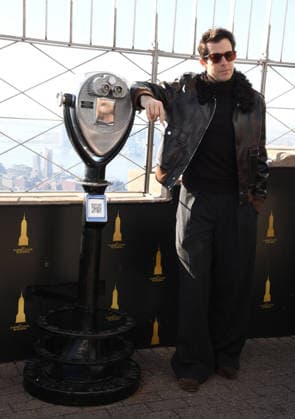 NEW YORK, NY - DECEMBER 3: Mark Ronson lights the Empire State Building with Spotify on December 3, 2025 in New York City. Copyright: xMediaPunchx