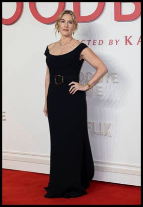 . 03 12 2025. London, United Kingdom. Kate Winslet arriving at the Goodbye June world premiere in London.  xStephenxLockx xi-Imagesx IIM-26431-0018