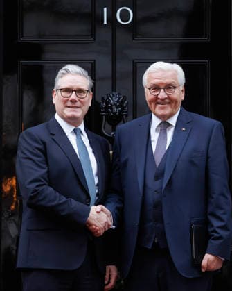 Prime Minister Keir Starmer meets Germany s President Steinmeier 03 12 2025. London, United Kingdom. Prime Minister Keir Starmer meets Germany s President Frank-Walter Steinmeier for a bilateral meeting in 10 Downing Street as the President is hosted by King Charles III for a state visit., Credit:Lauren Hurley Avalon United Kingdom, Greater London, London, 10 Downing Street  Copyright: xLaurenxHurleyx xAvalonx 1056283361