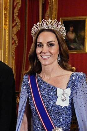 Frank-Walter Steinmeier s state visit to the UK The Princess of Wales ahead of the state banquet for the German President Frank-Walter Steinmeier and his wife Elke Budenbender, at Windsor Castle, Berkshire, on day one of their state visit to the UK. Picture date: Wednesday December 3, 2025., Credit:Aaron Chown Avalon UK, Windsor  Copyright: xAaronxChownx xAvalonx 1056321851
