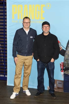 Fototermin PRANGE Hendrik Luenenborg, Bjarne Maedel, Fototermin PRANGE, UCI Kino Mundsburg, Hamburg, 03.12.2025 Copyright: xEventpressxBecherx