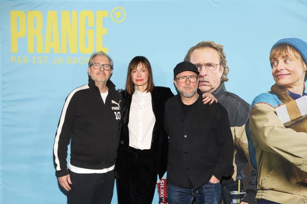 Fototermin PRANGE Olli Dittrich, Katharina Marie Schubert, Bjarne Maedel, Fototermin PRANGE, UCI Kino Mundsburg, Hamburg, 03.12.2025 Copyright: xEventpressxBecherx