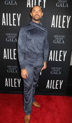 December 3, 2025, New York, New York, USA: Dancer JAMES GILMER seen during the red carpet arrivals for the 2025 Alvin Ailey American Dance TheaterÃ¢â‚¬â ¢s Opening Night Gala held New York CIty Center. New York USA - ZUMAk03_ 20251203_zaf_k03_028 Copyright: xNancyxKaszermanx