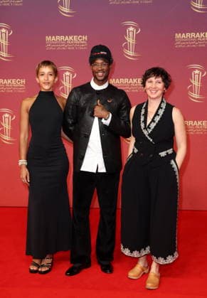 Akinola Davies Jr and Rachel Dargavel at the 22nd edition of the Marrakech International Film Festival on 3 December 2025 Dominique Jacovides Bestimage 22nd edition of the Marrakech International Film Festival on 3 December 2025 Marrakech Morocco  Copyright: xDOMINIQUExJACOVIDESx xBESTIMAGExDOMINIQUExJACOVIDESx xBESTIMAGEx