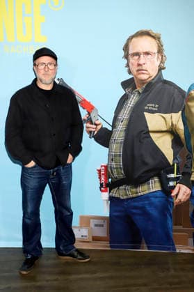 Bjarne Mädel bei der Preview der NDR Komödie Prange - Man ist ja Nachbar im UCI Mundsburg, Hamburg, 03.12.2025