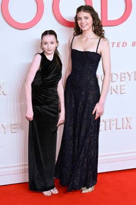 Flora Jacoby Richardson und Nancy Hannan bei der Weltpremiere des Kinofilms Goodbye June im Curzon Mayfair. London, 03.12.2025