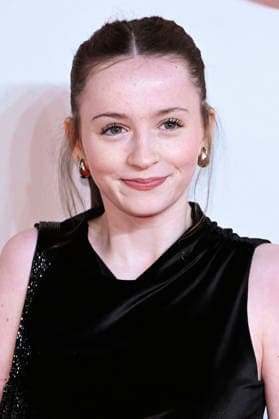 Flora Jacoby Richardson bei der Weltpremiere des Kinofilms Goodbye June im Curzon Mayfair. London, 03.12.2025