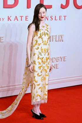 Andrea Riseborough bei der Weltpremiere des Kinofilms Goodbye June im Curzon Mayfair. London, 03.12.2025